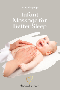 infant massage for better sleep