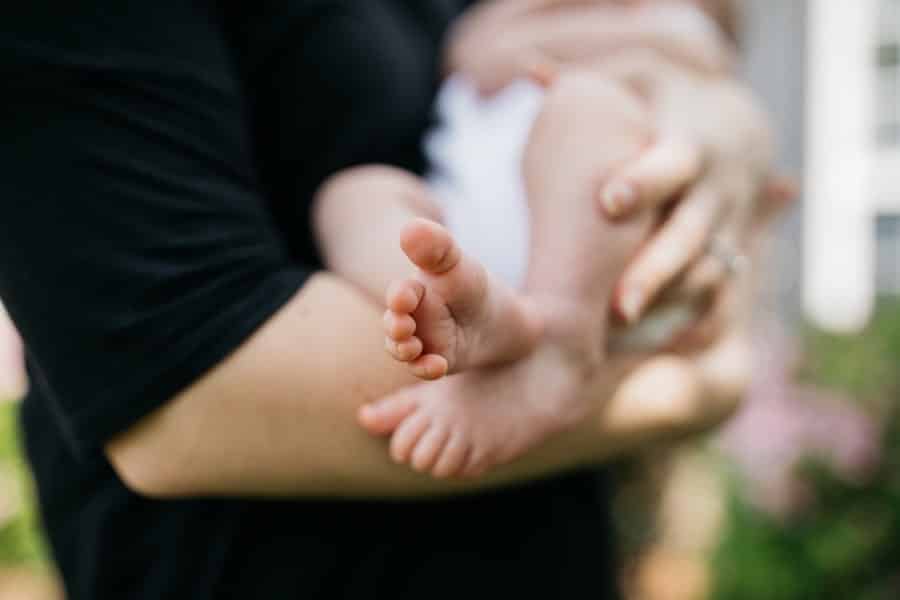 Woman Holding Baby