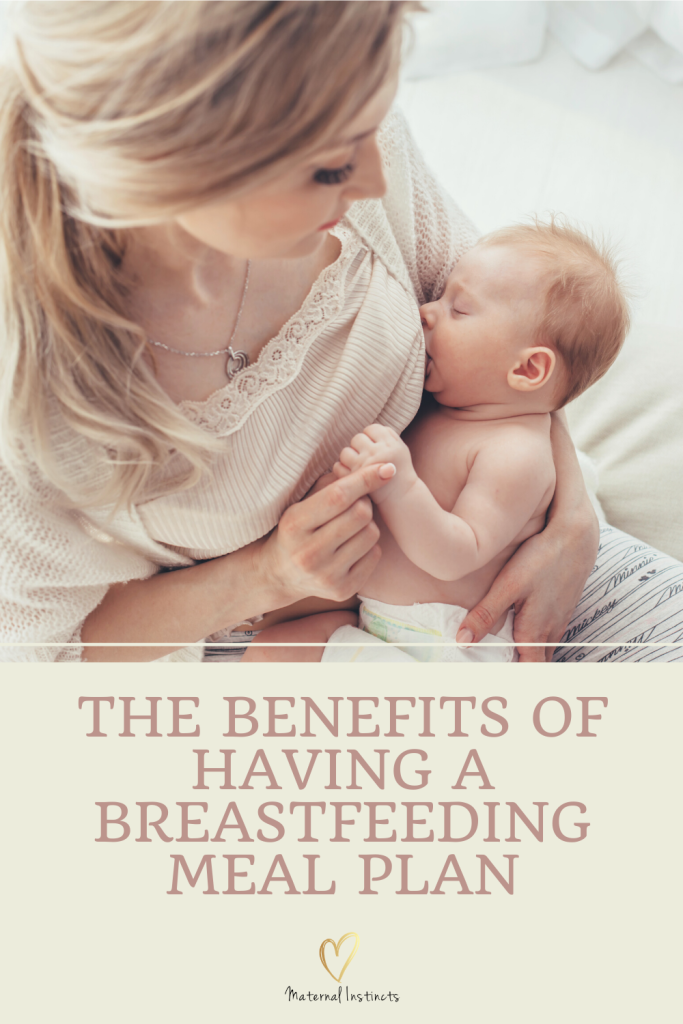 breastfeeding meal plan