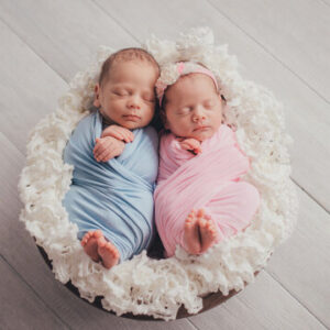 Family expecting Twins with due date 11/04/2025.